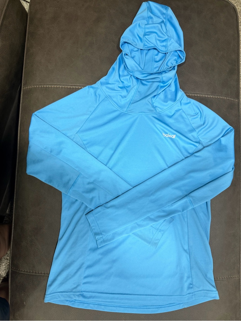 Baleaf Bright Blue Women's Hooded Swim Top
